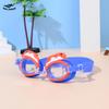 Gafas de natación infantiles de dibujos animados impermeables antivaho HD transparentes para estudiantes bebé gafas de natación planas venta al por mayor fábrica ventas directas