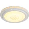 Lámpara de techo redonda led sin electrodos control remoto lámparas para sala de estar cálida romántica lámpara para dormitorio moderna minimalista iluminación para restaurante