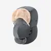 Gorro de Invierno para Ciclismo, Cálido y a Prueba de Viento, Máscara Facial Completa con Forro de Felpa, Protección Gruesa para las Orejas, Gorro Lei Feng de Algodón para Hombre, para Mujer