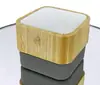 A15 Madera de Bambú Ecológico Audio Altavoz Bluetooth Portátil Inalámbrico Grano de Madera Mini Altavoz Amplificador Subwoofer
