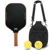 Raqueta de Pickleball de Fibra de Carbono Completa 3K Tablero de Panal de Grafito de Carbono Deportes al Aire Libre Regalo Transfronterizo Pickleball