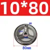 Volante Cromado de Ferro Fundido Volante de Manivela Manual para Máquina-Ferramenta Cromada por Galvanoplastia Volante Espessado de Borda Quadrada Conforme Desenho Não Padrão