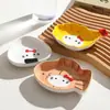 Plato creativo para sazonar hot pot, plato de salsa para barbacoa de alto valor estético, plato para mojar de estilo creativo, plato de cerámica para salsa de soja y vinagre para el hogar