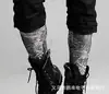 Mangas de Tatuagem de Peixe Koi em Estoque, Fornecimento Direto da Fábrica, Mangas de Braço Ultrafinas de Alta Elasticidade, Grande Design Floral no Braço