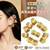Clipe de acupressão auricular, clipe de beleza, clipe de garra pequena para acupressão auricular, clipe pequeno, presilha de cabelo pequena, clipe lateral, clipe pequeno para franja e fios soltos