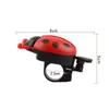 Campainha de Bicicleta Desenho Animado Infantil, Campainha de Animal, Buzina Fofa para Bebê, Campainha Dobrável para Bicicleta, Campainha de Joaninha
