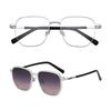 TP1101 nuevo se puede equipar con gafas de sol para miopía gafas polarizadas gafas de sol para hombres y mujeres de doble uso clip magnético protección UV