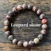 Pulsera Popular Transfronteriza Temu Xiyin Tk con Cuentas Hecha de Aventurina Verde Ojo de Tigre Pulsera Elástica Hecha a Mano