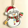Adornos Navideños Populares Transfronterizos, Artesanías de Madera, Pequeños Regalos, Suministros para Decoración Navideña de Fiestas en Casa