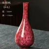 Vaso de Cerámica Moderno Sencillo con Esmalte de Horno Adornos Decorativos para Flores Secas Creativo para el Hogar Alojamiento Rural Sala de Estar Arreglo Floral Jarrón Pequeño