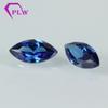 6*12mm olho de cavalo zircônia colorida pedra nua gema sintética azul CZ zircônio tansan de formato especial champanhe olho de cavalo pedra branca