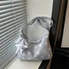 Bolsa tote casual chic estilo coreano de grande capacidade com design de estrela de cinco pontas, bolsa de ombro fashion para mulheres para o dia a dia e passeios