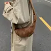 Bolso de Hombro de Moda Coreana Transfronterizo Estilo Bollo para Mujer Nuevo Otoño e Invierno 2025 Bolso de Hombro Grande de Gran Capacidad Versátil Bolso Cruzado