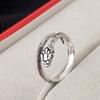 Anillo Abierto de Serpiente Simple Personalizado Estilo Coreano Creativo Moderno Cobra Anillo de Moda Unisex