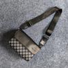 Nuevo bolso de hombro para hombre, moderno bolso de mensajero de cuero, bolso de hombro pequeño informal de negocios, bolso para teléfono móvil al aire libre, bolso de hombre de color sólido