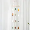 Campana de viento de concha DIY campana de viento de concha natural decoración de concha campana de viento campana de viento para niños accesorios de campana de viento accesorios para el hogar transfronterizos