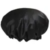 Gorro de ducha para mujer elástico reutilizable de doble capa impermeable para ducha, gorro de ducha para baño, gorro de ducha para el pelo