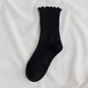 Calcetines con zapatos Mary Jane jk zapatos pequeños de cuero verano con falda ins estilo dulce Zhejiang Zhuji tubo blanco delgado