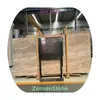 Material de Pedra com Textura de Mármore com Grão de Madeira Pode Ser Fornecido como Amostras e Pode Ser Processado com Corte em Máquina de Cinco Lados, Corte em Cogumelo de Seis Lados e Outros Acabamentos de Superfície