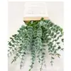 Hojas de Eucalipto Artificiales 38cm Hoja de Eucalipto Individual Planta Verde Artificial Ramo Decoración del Hogar Transfronteriza Flor