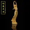 Talla en Madera de Boj Natural Accesorios Creativos para el Hogar Belleza de Personajes Adornos para Sala de Estar Piezas Manuales de Madera Maciza Artesanías