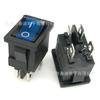 KCD1-104 Interruptor de barco de 2 velocidades de 4 pies con luz 15 * 21 mm Interruptor basculante de 4 pies con luz Interruptor de 4 pies