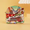 Imán de Nevera Metálico Cultural y Creativo de Shanxi Datong Souvenir de Turismo Regalo Pegatina Magnética Regalo para Amigos Personalización de Imanes de Nevera