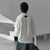 Camiseta de Manga Longa Infantil 2026 Outono Novo Estilo Crianças Meninos Meio e Mais Velhos Primavera e Outono Camisa Base Top Atacado Tendência