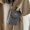 Atacado Transfronteiriço Design de Nicho Bolsas Femininas 2026 Inverno Nova Moda Tendência Laço Casual Versátil Mochila Pequena