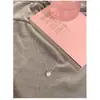 Collar Colgante de Amor con Circonita Dulce Fresco Estilo Coreano Diseño de Nicho para Mujer Cadena de Clavícula de Gama Alta Accesorios para Apilar Uso Estilo Celebridad de Internet