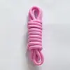 En Stock Paracord Estilo Miu 5 mm Poliéster Hilado en Núcleo Color Sólido Colgante Trenzado DIY para Mochila Correa Cordón de Cintura Flor