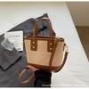 Bolso de Cubo de Mano de Diseño Nicho para Mujer 2024 Nuevo Invierno Ins Bolso de Mano Versátil de Hombro Cruzado Bolso Pequeño