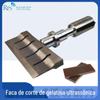 Faca de corte de gelatina de couro de burro ultrassônico comida pegajosa macia doces marshmallow faca de corte de fatia de banana vendas diretas