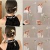Accesorios para falda de cara de caballo horquilla sentido de temperamento chino nuevo pasador para el cabello en la parte posterior de la cabeza estilo nacional simple paso tembloroso accesorios para el cabello venta al por mayor