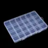 Caja de plástico con compartimentos al por mayor juego de cajas caja para señuelos caja de almacenamiento caja de doble capa para señuelos artificiales caja para accesorios de camarón de madera lentejuelas