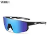Gafas de Sol Deportivas para Ciclismo, Moda Europea y Americana, Protección Solar para Exteriores, A prueba de Viento, Modernas, Gafas de Sol Polarizadas Transfronterizas para Hombres y Mujeres