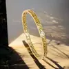 Pulseiras de Aço Titânio Transfronteiriças para Meninas, Pulseiras de Aço Inoxidável Que Não Desbotam, Design de Nicho com Padrão da Grande Muralha, Pulseiras Simples e Modernas