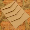 Sobres sencillos de papel kraft, tarjetas de felicitación, tarjetas pequeñas, papel de carta, bolsas con sobre, cartulina decorativa para manualidades, papelería de almacenamiento, uso estudiantil.
