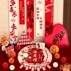 Decoración de Luna Llena Accesorios para Fotos Suministros para Ceremonia de los Cien Días del Bebé Sobre Rojo para Bebé en Casa Alfombra para Banquete de los Cien Días