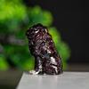 Enfeites de Leão Feitos de Resina e Cristais Naturais, Posição Sentada, Plantas Verdes de Leão, Decoração de Estátua para Desktop, Escritório, Casa