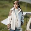 Carga al Aire Libre Ropa Tres en Uno Impermeable Cortavientos Desmontable Chaqueta de Camping Traje de Montañismo Funcional Chaqueta de Montaña para Pareja