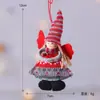 Comércio exterior atacadista transfronteiriço decoração de Natal boneca criativa pingente pingente de anjo pingente de árvore de Natal suprimentos