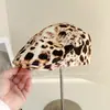 Sombreros de Pescador Serie Estampado de Leopardo Vintage para Mujer, Sombreros de Tela con Protección Solar para Primavera y Verano, Sombreros de Moda Hacia Adelante, Sombreros de Pescador a la Moda