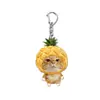 Pacote de Emoticons de Gatinho Fofo Chaveiro de Acrílico Super Fofo e Engraçado Acessório Pingente para Mochila de Estudante Presente