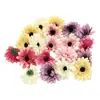 Punto Alto de Gama Crisantemo Margarita Grande Flor Artificial Flor de Seda Accesorios para Tocados Hechos a Mano Accesorios para Ropa Transfronterizo