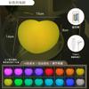 Lámpara de Mesa Decorativa LED de Punto, Lámpara de Noche Simple para Hogar, Dormitorio, Mesita de Noche, Protección Ocular para Dormir, Luz Nocturna con Carga Inalámbrica y Control Remoto