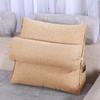 Almofada de cama Amazon triângulo travesseiro cabeceira grande encosto almofada de cintura espuma de memória encosto encosto de cabeça atacado geração