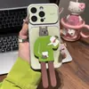 Aplicable a Apple se convierte instantáneamente en 17promax soporte gato perro galvanizado iPhone Xiaomi teléfono móvil suave duro funda Corning personalizado