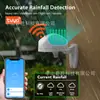 Sensor de Lluvia Wifi Inteligente Tuya Enlace Inteligente con Toldo, Cierre de Ventana, Fuga de Agua Recordatorio de Alarma Remota por App