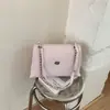 Moda de Verano 2026 Transfronteriza Bolso Cuadrado Pequeño de Gran Capacidad Bolso de Hombro con Cadena para Mujer Bolso Cruzado para Viajes
